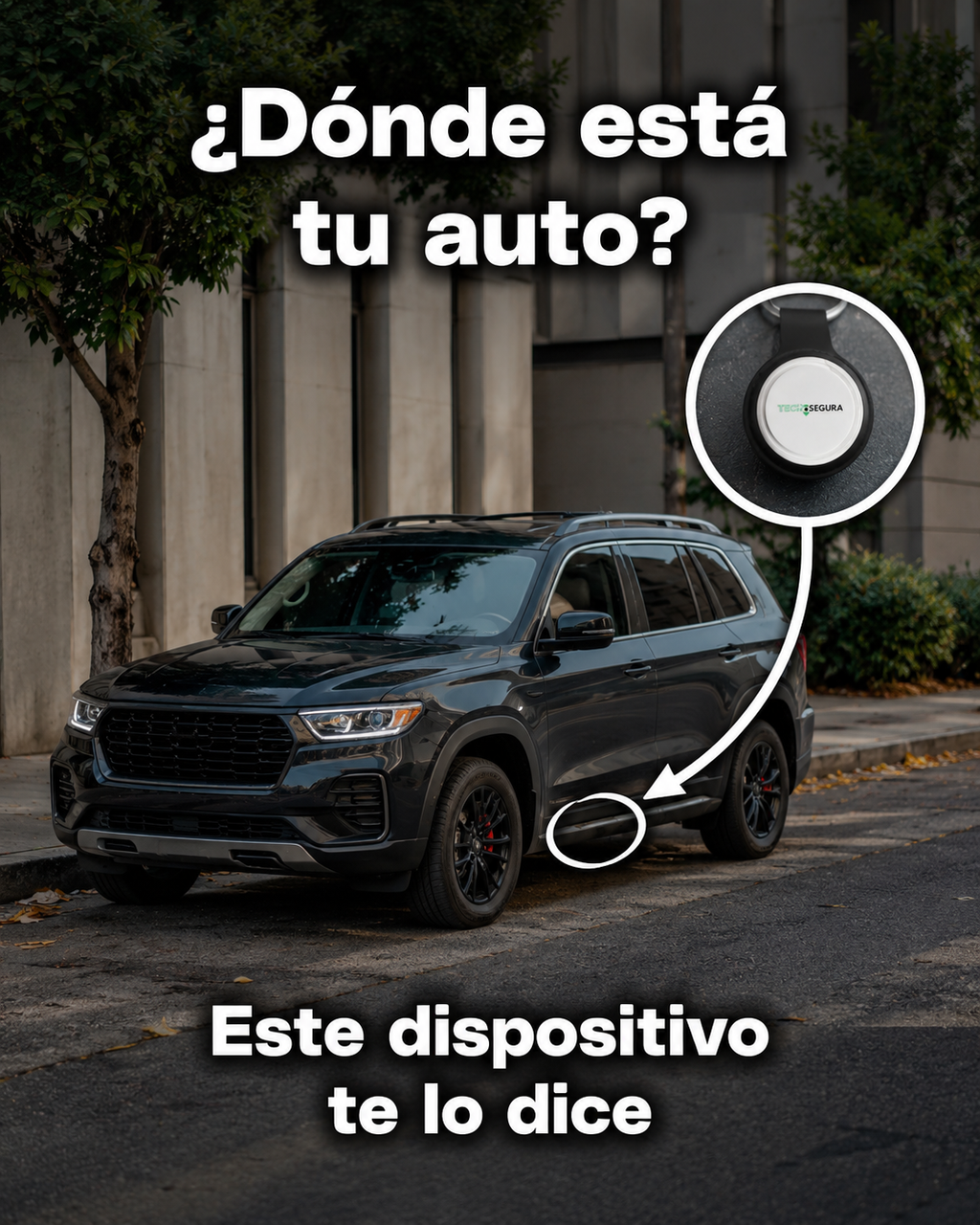 Rastreador Localizador Gps Vehiculos Android Ios Portatil TechSegura