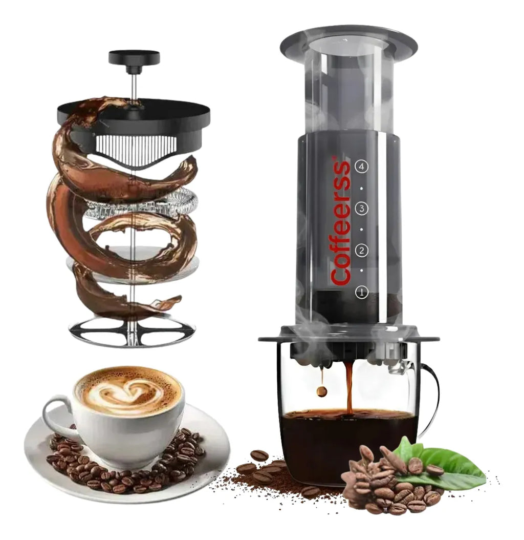 Cafetera Expreso Manual Portátil Techsegura Presión