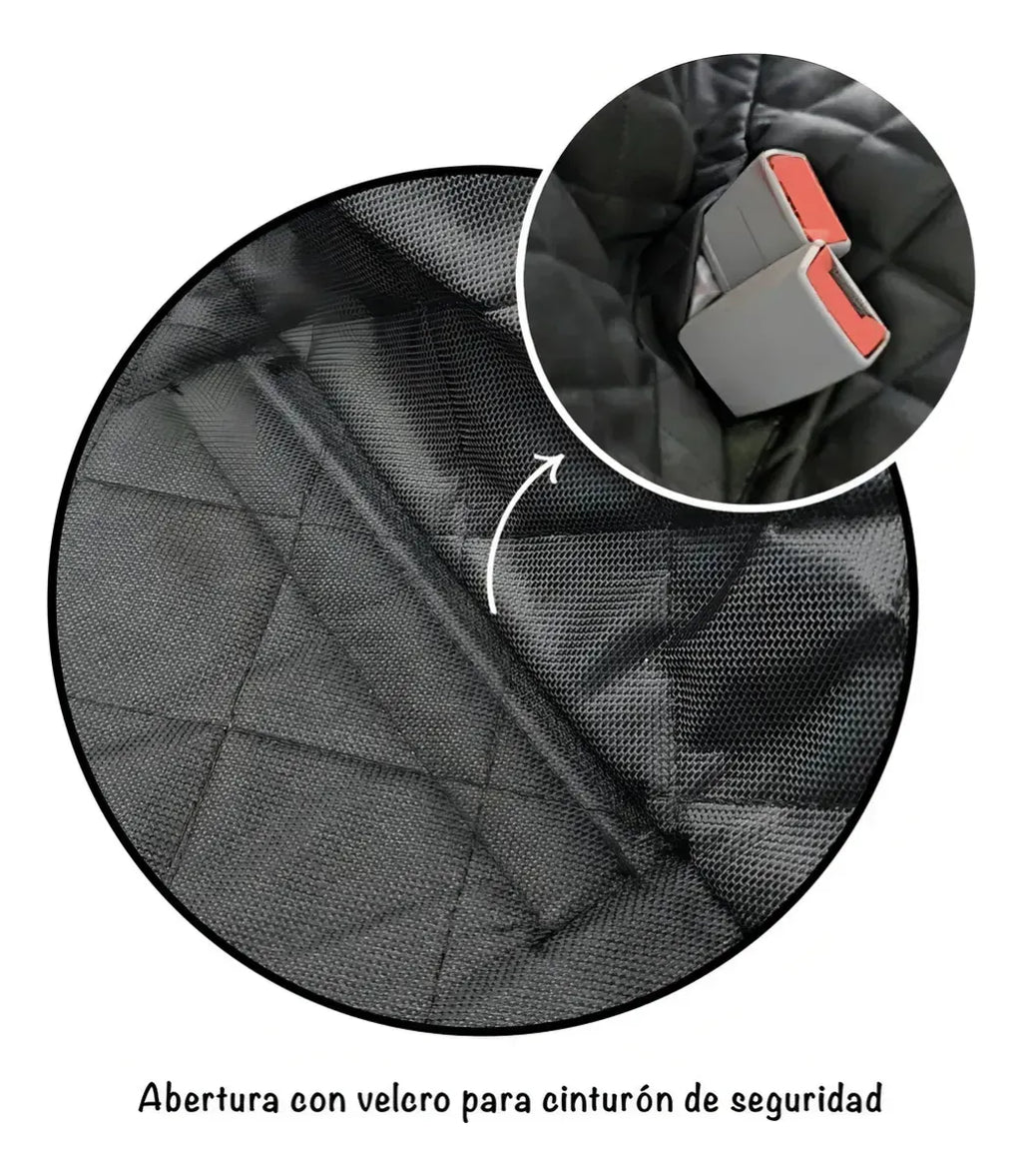 Cubre Asiento Protector Funda Auto Perro Mascota Impermeable TechSegura